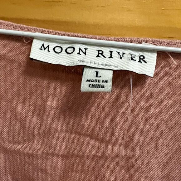 Moon River mauve size L dress - Picture 6 of 8